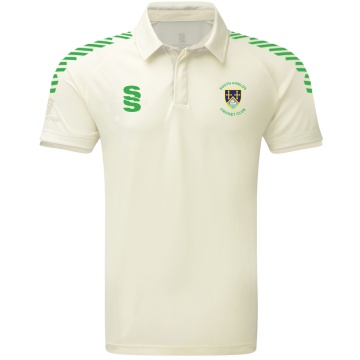 South Shields CC DUAL LONG SLEEVE CRICKET SHIRT (WOMENS)-Ivory
