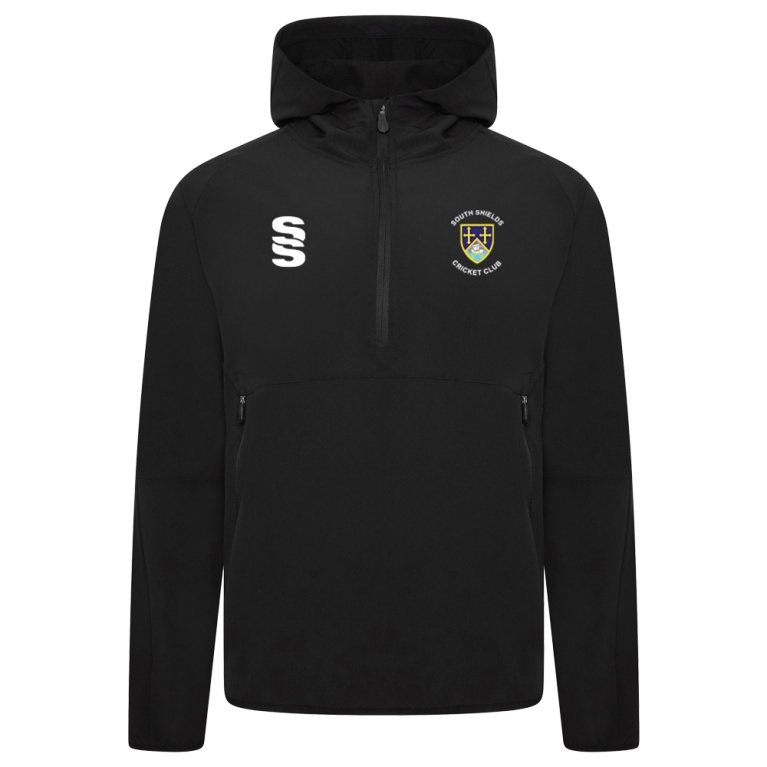 Dual Elite 1/4 Zip Hoody / Rain Jacket : Black